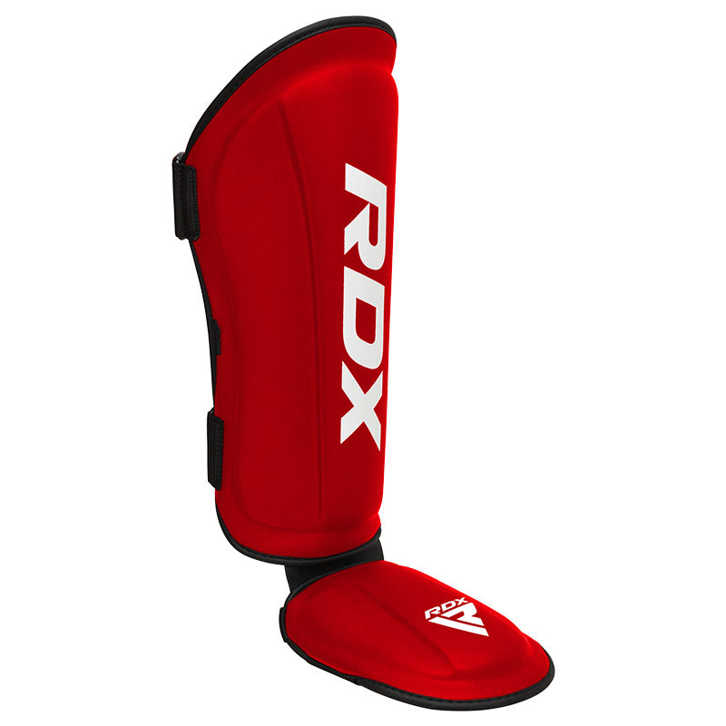 RDX T1 Black Shin Instep Guards#color_red
