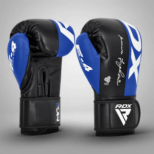 RDX F4 Guantes De Boxeo Sparring Con Cierre De Gancho Y Bucle