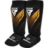 RDX IMMAF Approved Neoprene Shin Instep Guards Golden