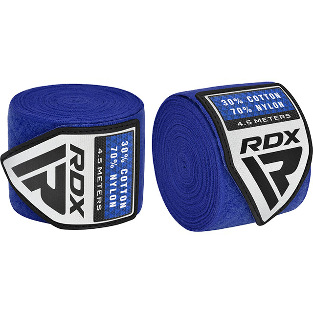 RDX RB Professional Boxing Hand Wraps Set#color_red-black-blue