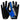 RDX F43 Full Finger Workout Gloves BLUE#color_blue