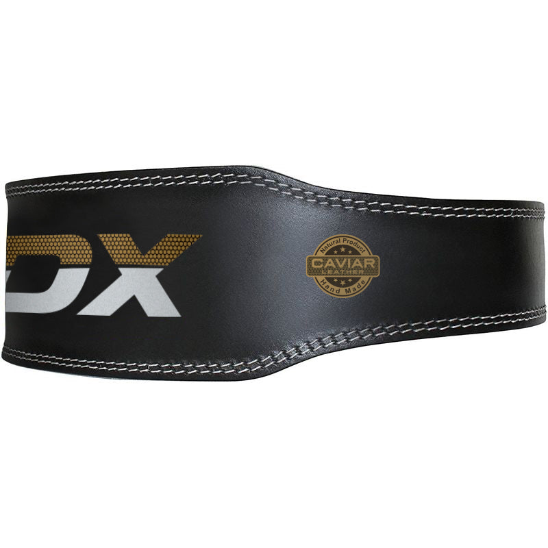 RDX Powerlifting Leren Riem Pro - Met Gesp RDX Powerlifting Leren Riem Pro - Met Gesp