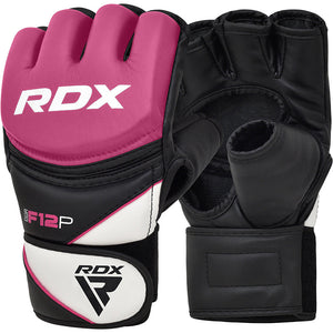 RDX F12 Rosa MMA Trainingshandschuhe & Grappling Kunstleder Für  Frauen