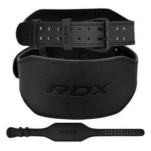 RDX 6-INCH LEDER GEWICHTHEBER FITNESS GYM BELT