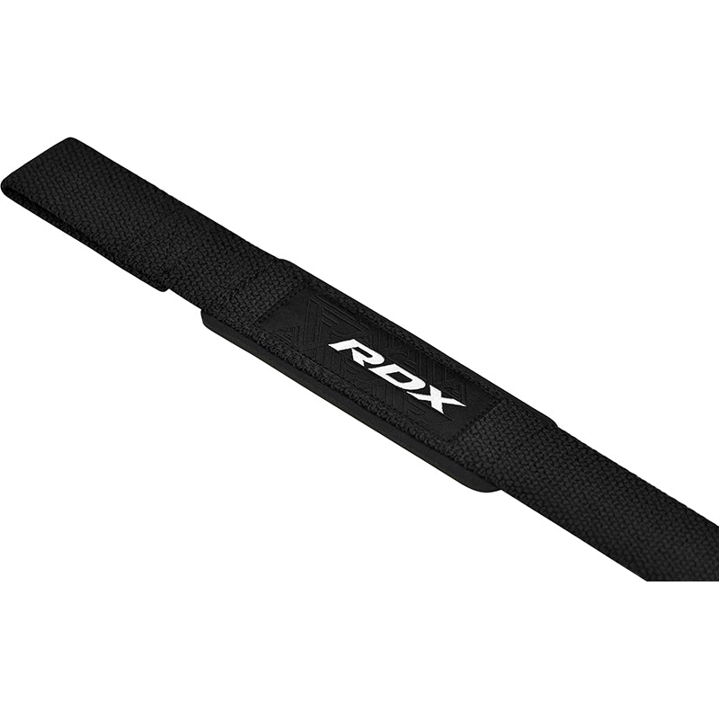 RDX W1 Weight Training Wrist Straps#color_black