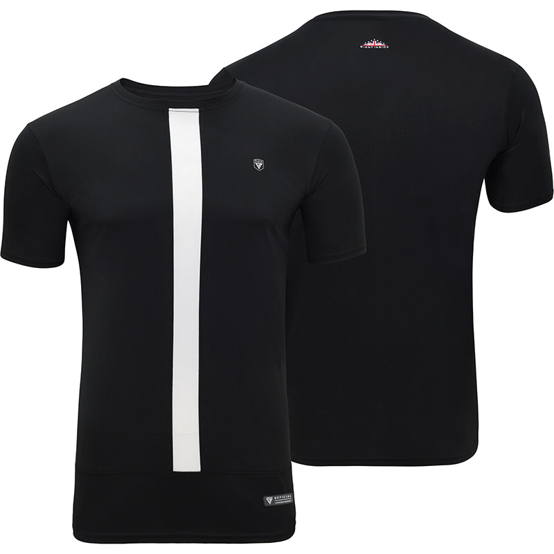 RDX T15 Nero Half Sleeve T-Shirt Polyester Small Black/White